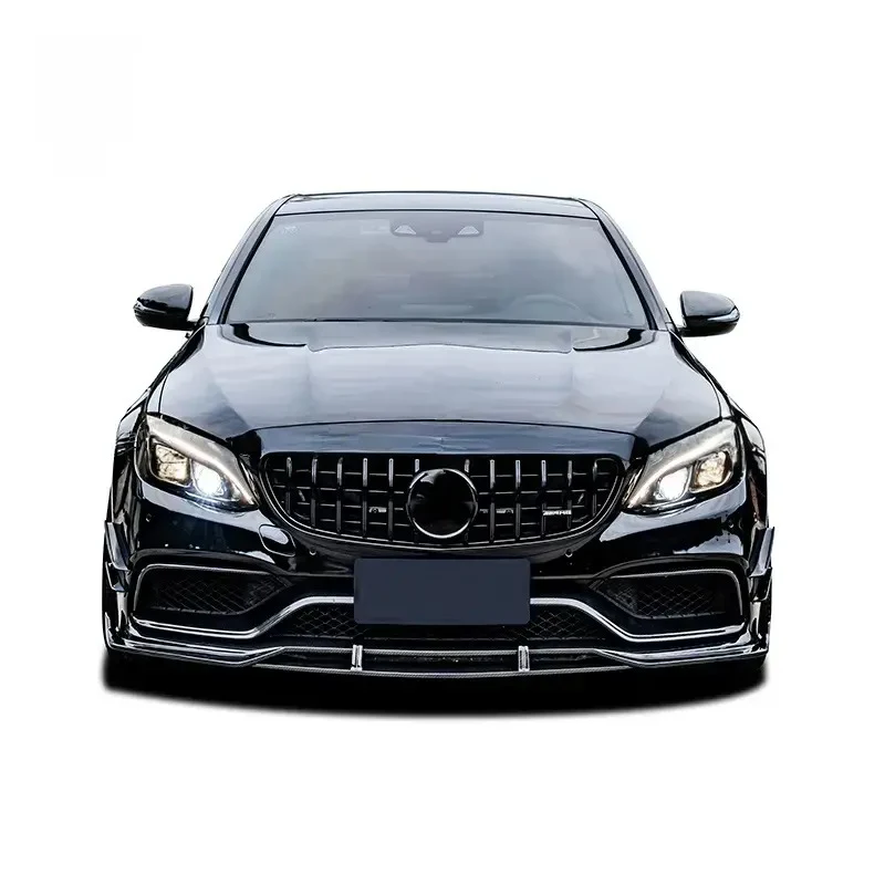 Benz C-Class 63 W205 to Commas dry carbon body kit