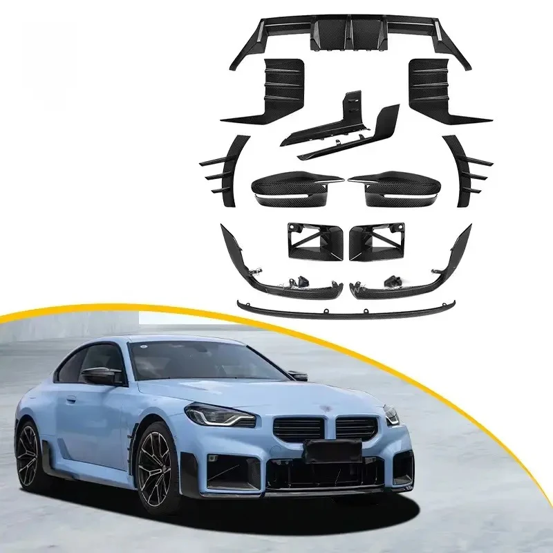 New BMW M2-G87-MP dry carbon fiber body kit